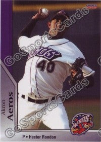 2009 Akron Aeros Hector Rondon