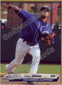 2010 Columbus Clippers Hector Rondon