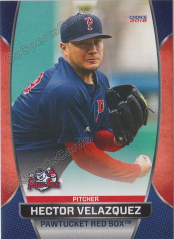 2018 Pawtucket Red Sox Hector Velazquez