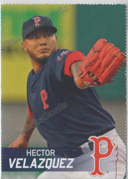 2019 Pawtucket Red Sox Dunkin SGA Hector Velazquez