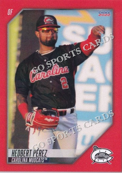 2022 Carolina Mudcats Hedbert Perez