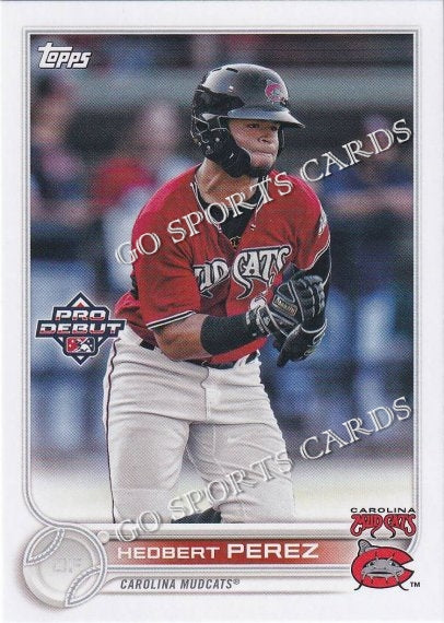 2022 Topps Pro Debut Hedbert Perez PD-71