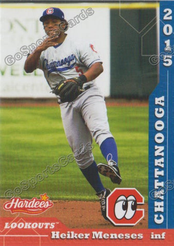 2015 Chattanooga Lookouts Heiker Meneses