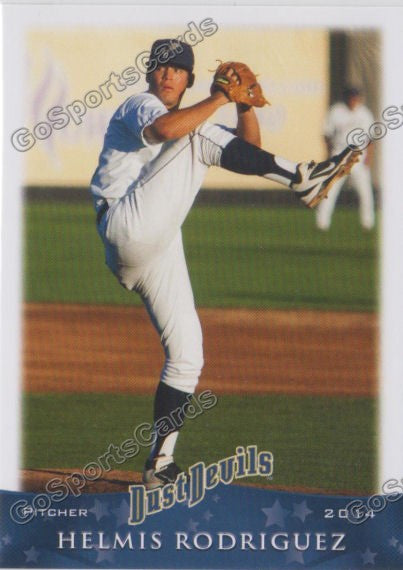 2014 Tri City Dust Devils Helmis Rodriguez