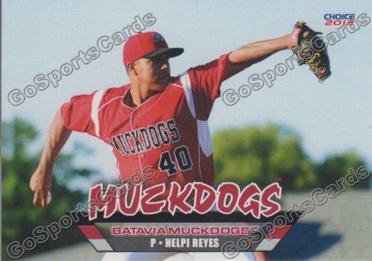 2013 Batavia Muckdogs Helpi Reyes