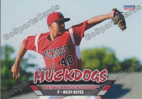2013 Batavia Muckdogs Helpi Reyes
