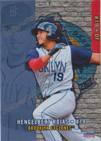 2015 Brooklyn Cyclones Hengelbert Rojas