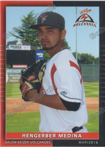 2016 Salem Keizer Volcanoes Hengerber Medina