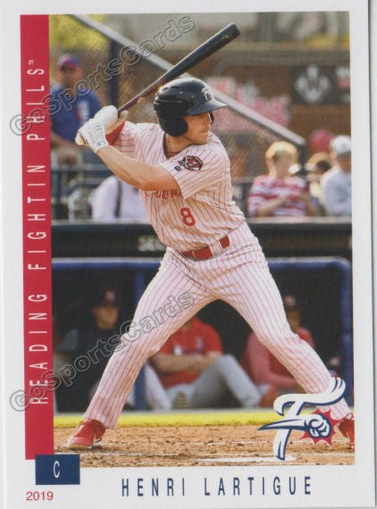 2019 Reading Fightin Phils Update Henri Lartigue