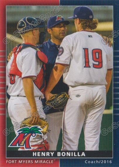 2016 Fort Myers Miracle Henry Bonilla