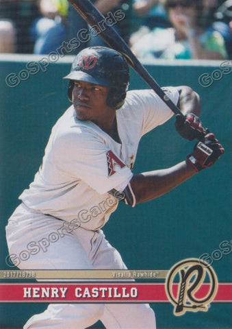 2017 Visalia Rawhide Henry Castillo