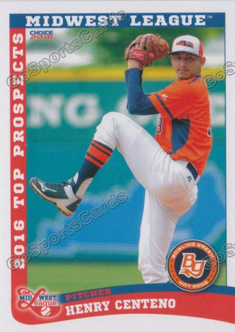 2016 Midwest League Top Prospect Henry Centeno