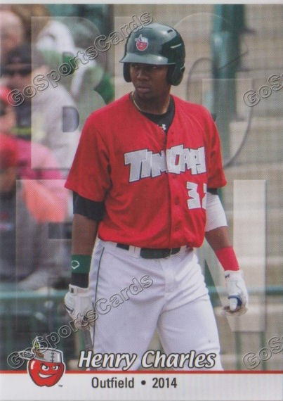 2014 Fort Wayne TinCaps Henry Charles
