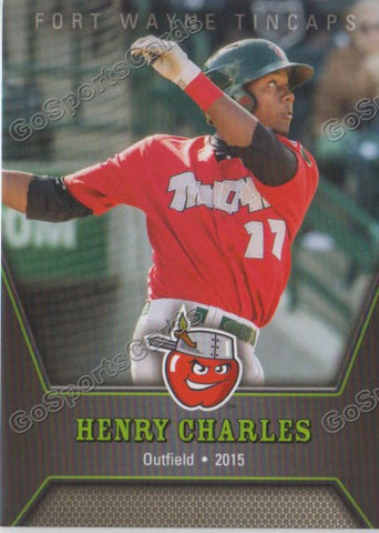 2015 Fort Wayne Tincaps Henry Charles