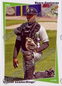2010 Clinton LumberKings Henry Contreras