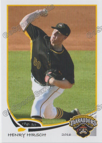 2016 Bradenton Marauders Henry Hirsch
