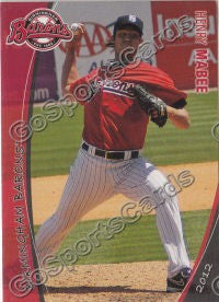 2012 Birmingham Barons Henry Mabee