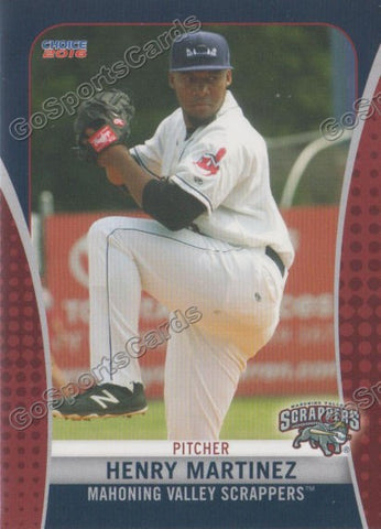 2016 Mahoning Valley Scrappers Henry Martinez