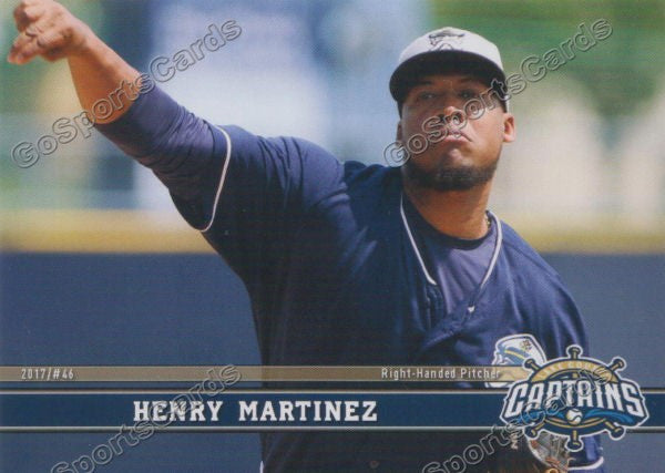 2017 Lake County Captains Henry Martinez