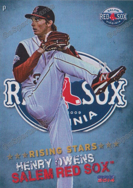 2014 Salem Red Sox Henry Owens