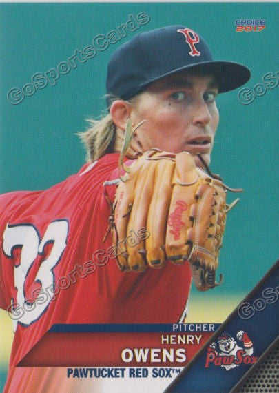2017 Pawtucket Red Sox Henry Owens