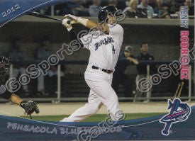 2012 Pensacola Blue Wahoos Henry Rodriguez