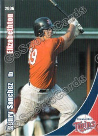 2006 Elizabethton Twins Henry Sanchez