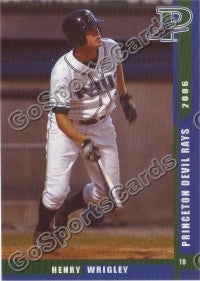 2006 Princeton Devil Rays Henry Wrigley