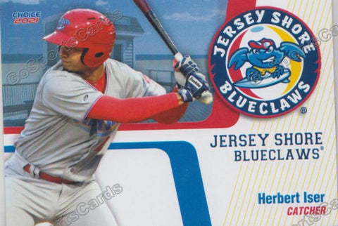 2021 Jersey Shore Blueclaws Herbert Iser