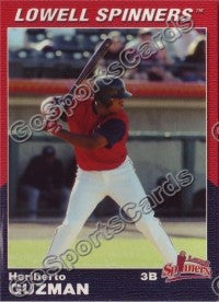 2004 Lowell Spinners Heriberto Guzman