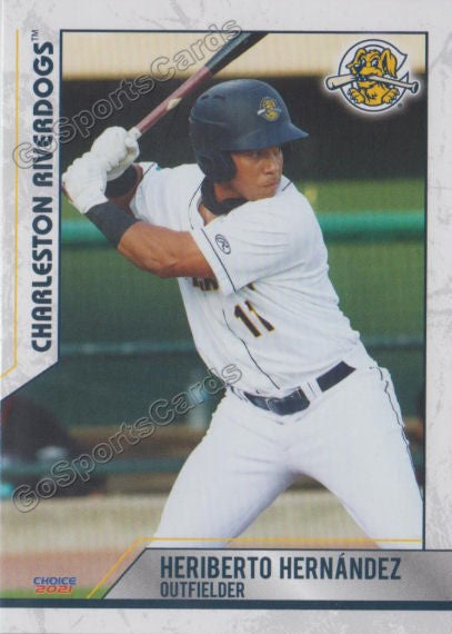 2021 Charleston Riverdogs Heriberto Hernandez