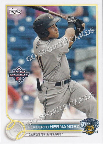 2022 Topps Pro Debut Heriberto Hernandez PD-4