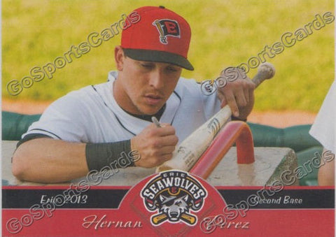 2013 Erie SeaWolves Hernan Perez