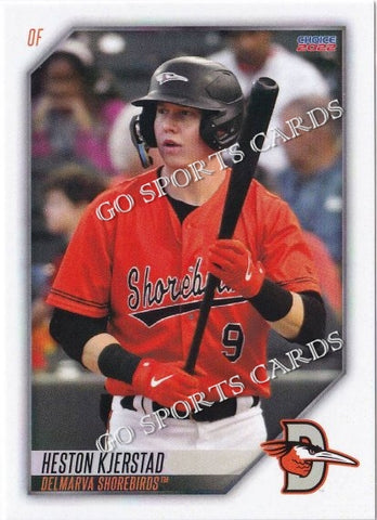 2022 Delmarva Shorebirds Heston Kjerstad
