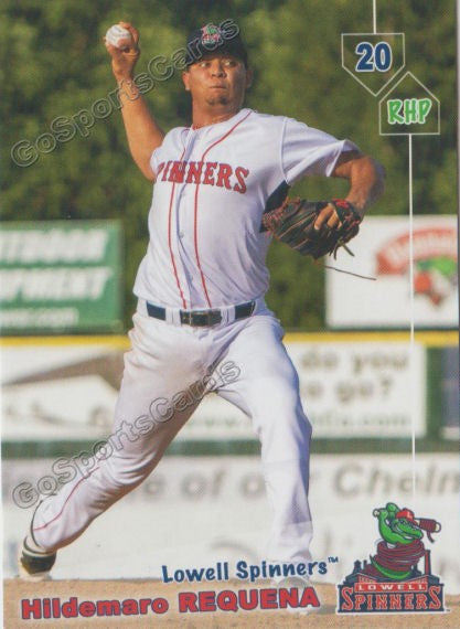 2019 Lowell Spinners Hildemaro Requena