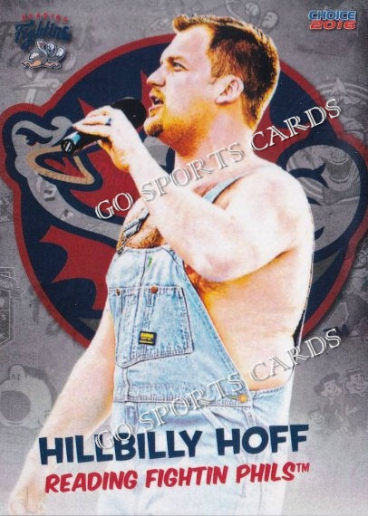 2016 Reading Fightin Phils Mascot HillBilly Hoff