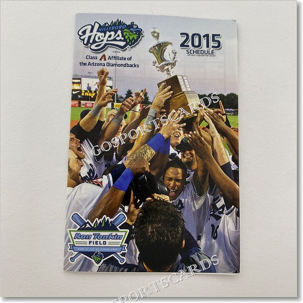 2015 Hillsboro Hops Pocket Schedule