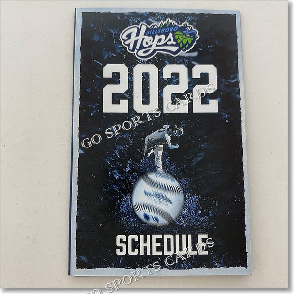 2022 Hillsboro Hops Pocket Schedule