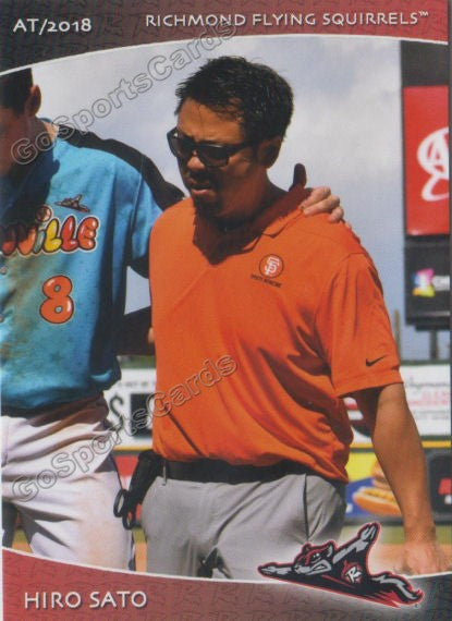 2018 Richmond Flying Squirrels Hiro Sato