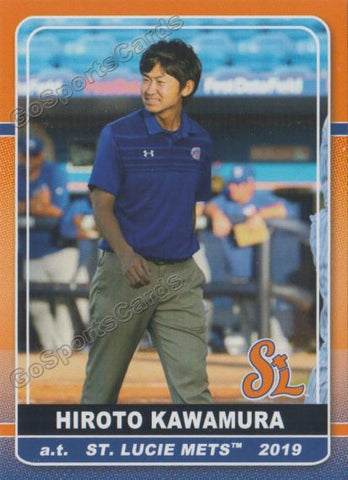 2019 St Lucie Mets Hiroto Kawamura