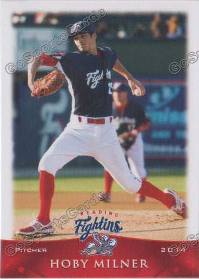 2014 Reading Fightin Phils Hoby Milner