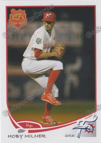 2016 Reading Fightin Phils Hoby Milner