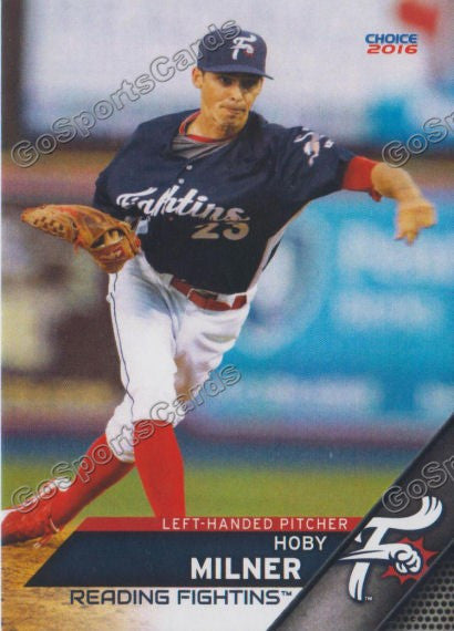 2016 Reading Fightin Phils Playoffs Hoby Milner
