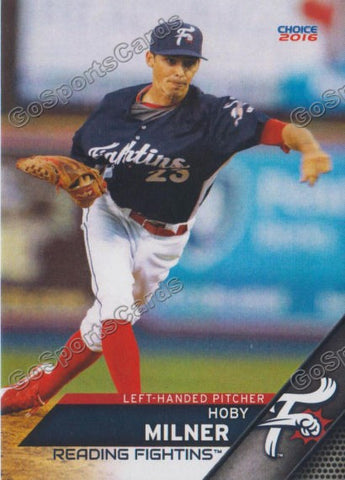 2016 Reading Fightin Phils Playoffs Hoby Milner