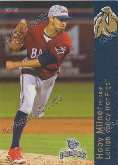2017 Lehigh Valley IronPigs Hoby Milner