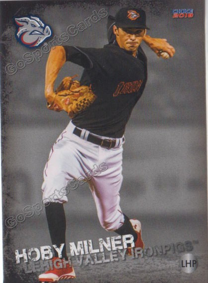 2018 Lehigh Valley IronPigs Hoby Milner