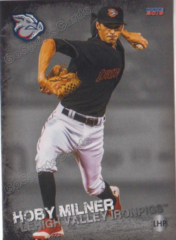 2018 Lehigh Valley IronPigs Hoby Milner