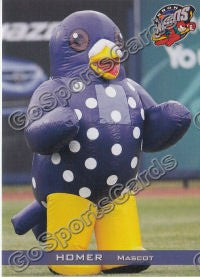 2011 Akron Aeros Homer Mascot