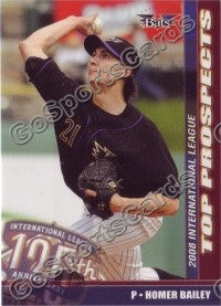 2008 International League Top Prospects Homer Bailey