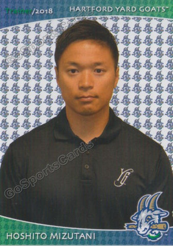 2018 Hartford Yard Goats Hoshito Mizutani